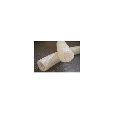 Professional Plastics Silbrade Braided Silicone Tube, 0.750 ID X 1.100 X 50 FT Roll TSILBRADE.750X1.100X50FT